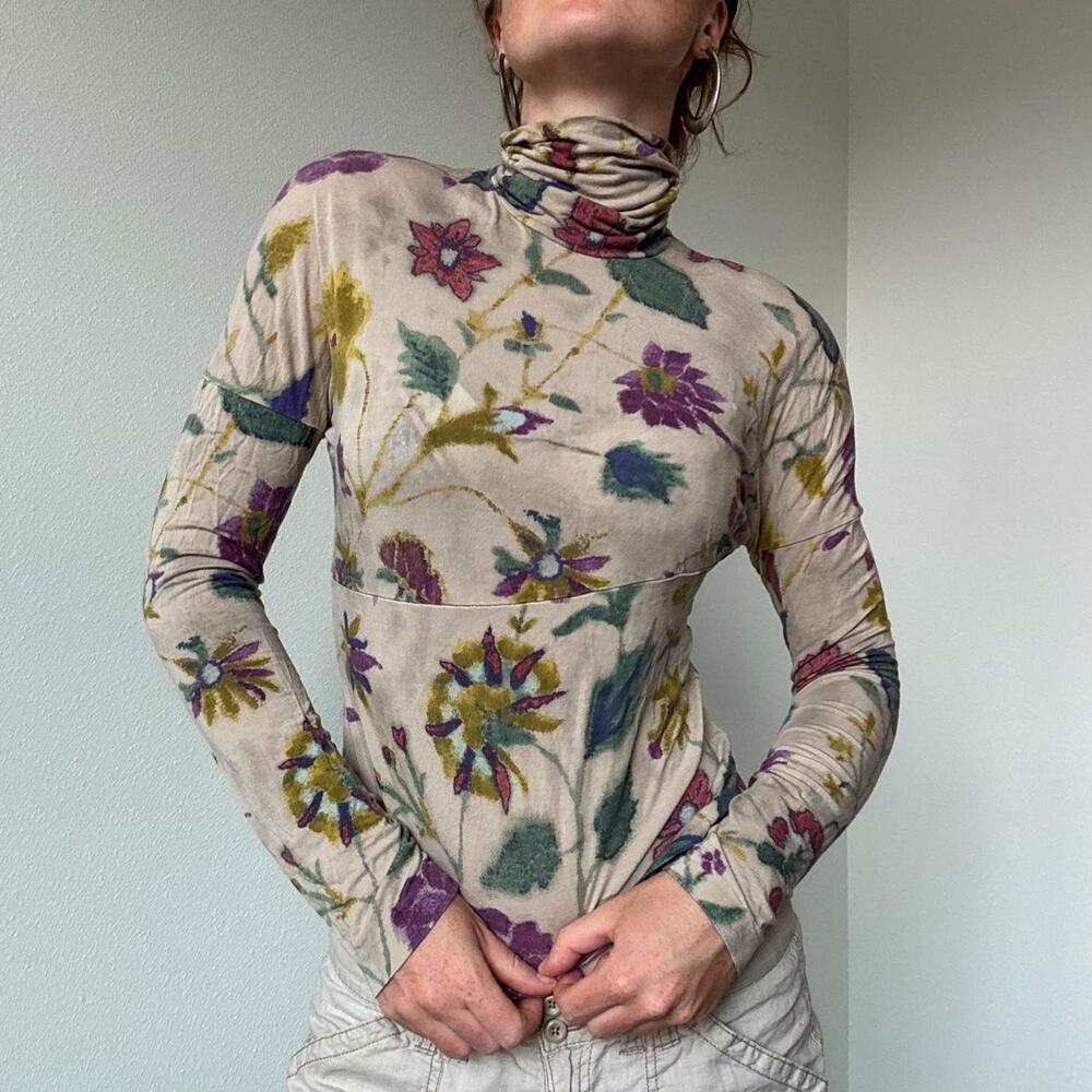Etro milano euro floral long sleeve